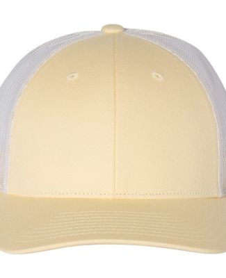 Richardson Hats 115 Low Pro Trucker Cap in Pale banana/ birch