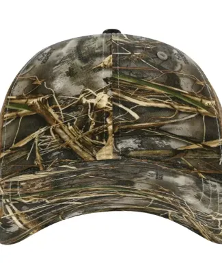 Richardson Hats 111P Washed Printed Trucker Cap in Realtree max 7/ buck