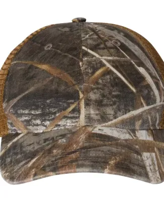 Richardson Hats 111P Washed Printed Trucker Cap in Realtree max 5/ buck