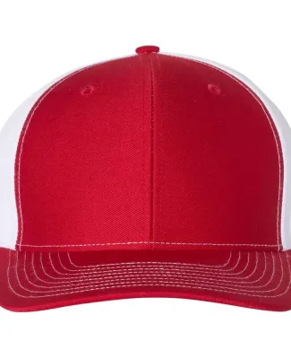 Richardson Hats 312 Twill Back Trucker Cap Red/ White