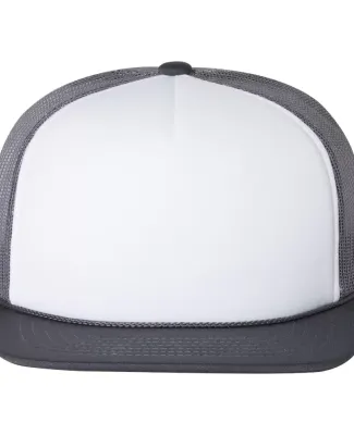 Richardson Hats 113 Foam Trucker Cap White/ Charcoal