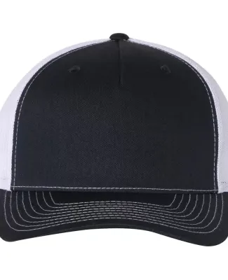 Richardson Hats 112FP Trucker Cap in Navy/ white