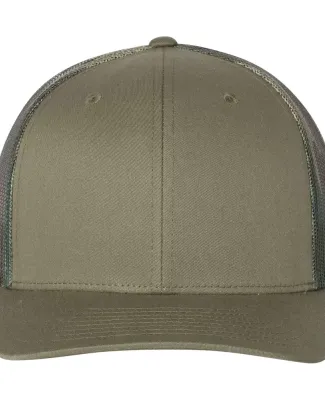Richardson Hats 112PM Printed Mesh-Back Trucker Ca in Loden/ green camo