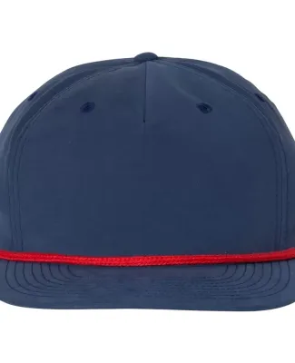 Richardson Hats 256 Umpqua Snapback Cap in Navy/ red