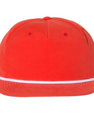 Richardson Hats 256 Umpqua Snapback Cap in Red/ white