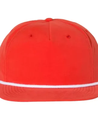 Richardson Hats 256 Umpqua Snapback Cap in Red/ white