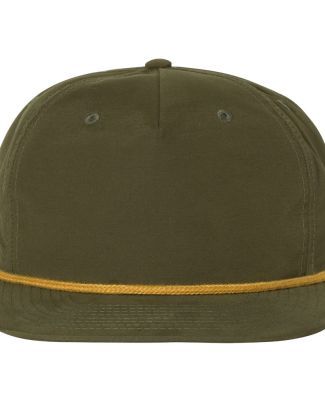 Richardson Hats 256 Umpqua Snapback Cap in Loden/ amber gold