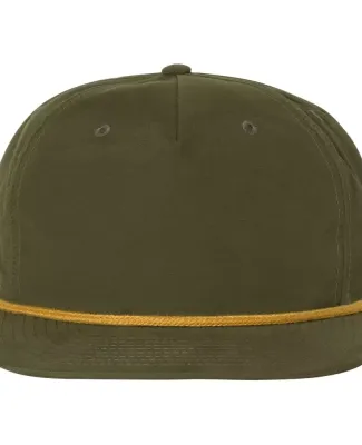 Richardson Hats 256 Umpqua Snapback Cap in Loden/ amber gold