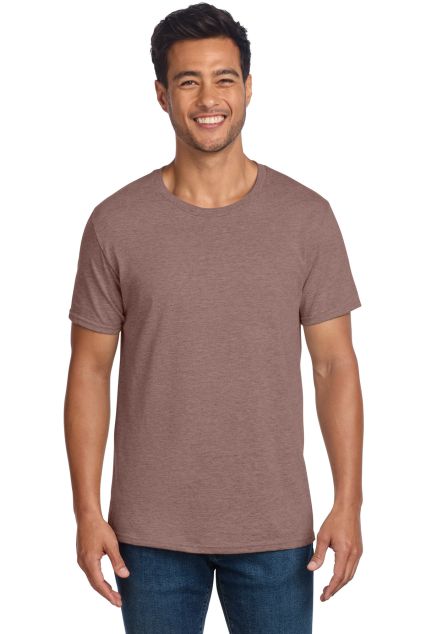 Jerzees 560MR Premium Blend Ringspun Crewneck T-Sh in Heather mauve