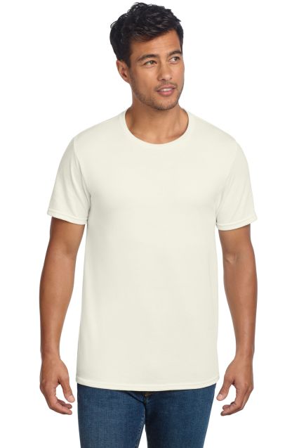 Jerzees 560MR Premium Blend Ringspun Crewneck T-Sh in Sweet cream heather