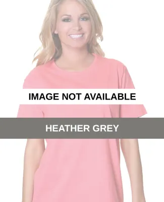 Cotton Heritage L7410 Scoop-Neck T-Shirt Heather Grey