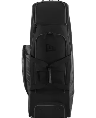 New Era NEB701     Shutout Wheeled Bat Bag Graphite/Black