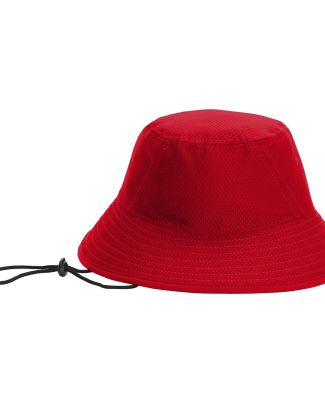 New Era NE800 Hex Era Bucket Hat in Scarlet