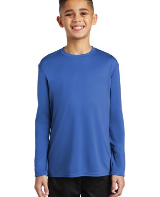 Port & Company PC380YLS     Youth Long Sleeve Perf in Royal