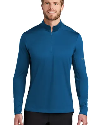 Nike BV6044  Dry 1/2-Zip Cover-Up Gym Blue