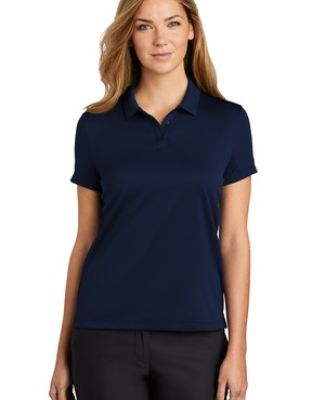 Nike BV6043  Ladies Dry Essential Solid Polo in Midnight navy