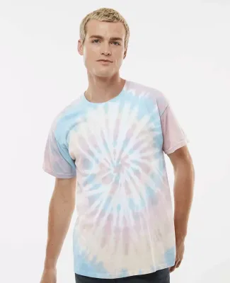 Dynomite 200MS Multi-Color Spiral Short Sleeve T-S in Desert rainbow