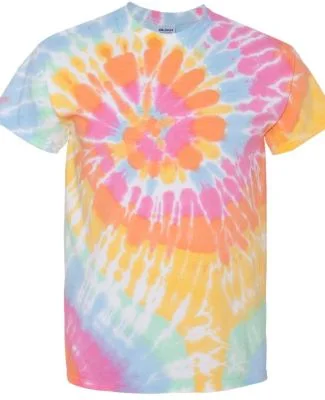 Dynomite 200MS Multi-Color Spiral Short Sleeve T-S in Aerial spiral