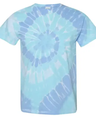 Dynomite 200MS Multi-Color Spiral Short Sleeve T-S in Wildflower