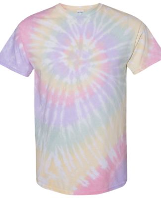 Dynomite 200MS Multi-Color Spiral Short Sleeve T-S in Hazy rainbow