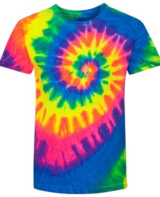 Deynomite 20BMS - Youth Multi Spirals in Fluorescent rainbow spiral