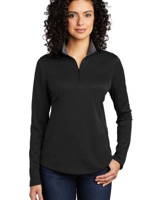 Port Authority Clothing LK584 Port Authority    La in Black/steel gy