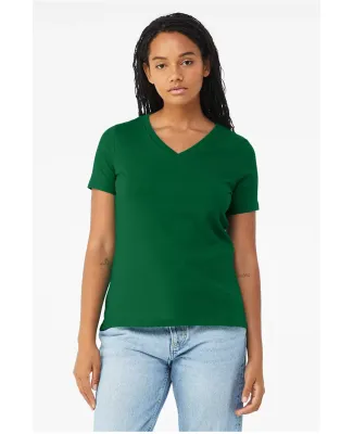 BELLA 6405 Ladies Relaxed V-Neck T-shirt in Kelly
