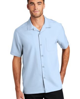 Port Authority Clothing W400 Button Up Shirt in Cloud blue