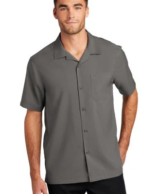 Port Authority Clothing W400 Button Up Shirt in Graphite