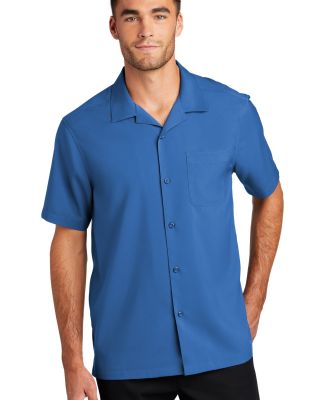 Port Authority Clothing W400 Button Up Shirt in True blue