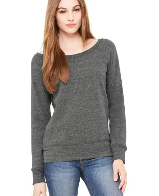 BELLA 7501 Womens Fleece Pullover Sweatshirt GREY TRIBLEND