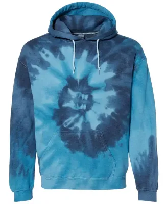 Dyenomite Blended Hooded Sweatshirt Blue Tide