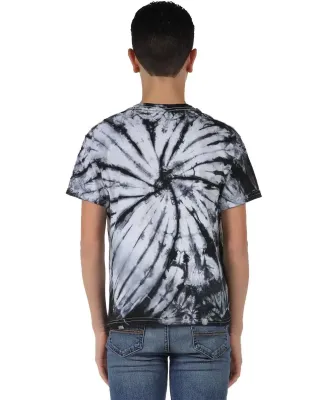 Dyenomite 20BCC -  Youth Contrast Cyclone Tee in Black