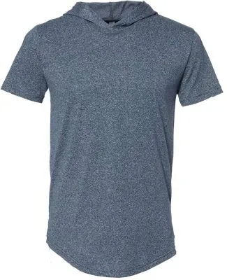 Next Level Apparel 2022 Mock Twist Short Sleeve Ho in Indigo