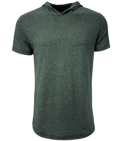 Next Level Apparel 2022 Mock Twist Short Sleeve Ho in Forest green