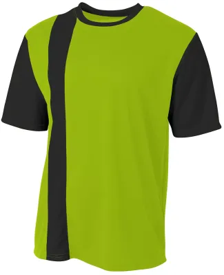 A4 Apparel NB3016 Youth Legend Soccer Jersey LIME/ BLACK
