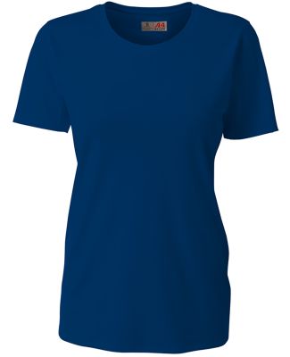 A4 Apparel NW3014 Ladies' Spike Short Sleeve Volle Navy