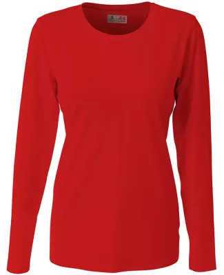 A4 Apparel NW3015 Ladies' Spike Long Sleeve Volley Scarlet