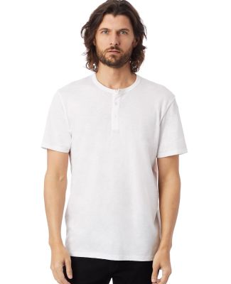 Alternative Apparel 6086 Weathered Slub Short Sleeve Henley Shirt Catalog