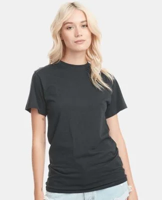 Next Level Apparel 7410S Power Crew Short Sleeve T in Heavy metal