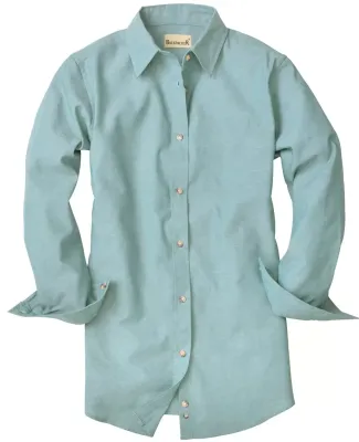 Backpacker BP7034 Ladies' Classic Chambray Long-Sl in Green