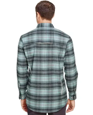Backpacker BP7091T Men's Tall Stretch Flannel Shir LIGHT TEAL