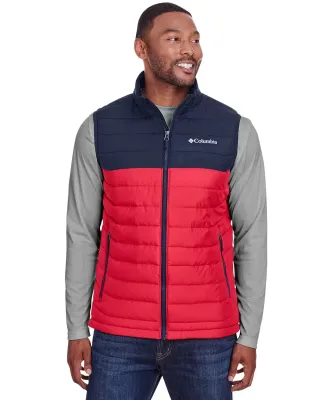 Columbia Sportswear 1748031 Men's Powder Lite™ V MTN RED/ COL NVY