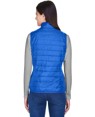 Core 365 CE702W Ladies' Prevail Packable Puffer Ve in True royal