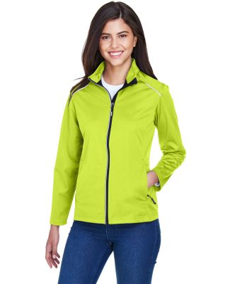 Core 365 CE708W Ladies' Techno Lite Three-Layer Kn in Safety yellow
