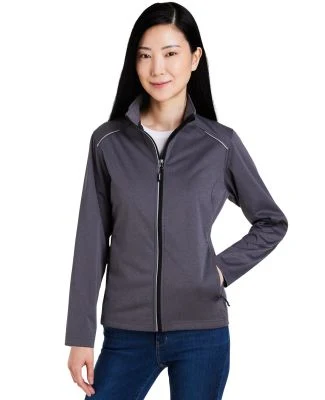 Core 365 CE708W Ladies' Techno Lite Three-Layer Kn in Carbon heather