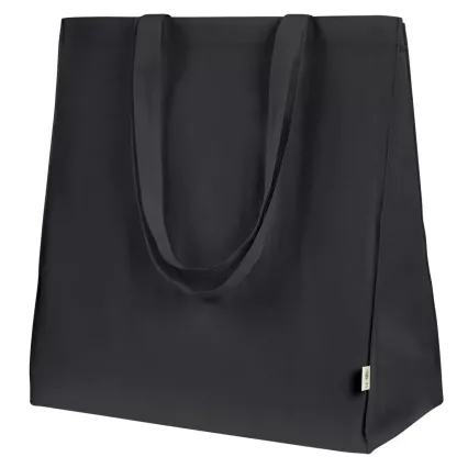 econscious EC8052 Organic Cotton Go Lite Tote BLACK