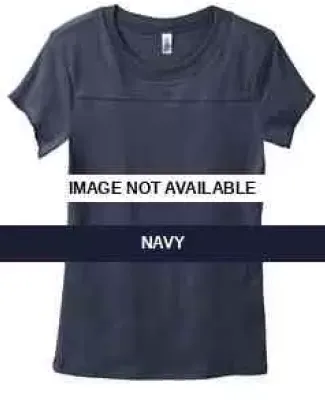 6010 Bella Ladies' 4.2 oz. Danielle Yoke T-Shirt Navy