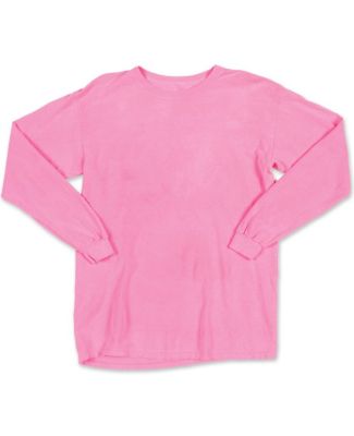 Pigment Dyed Garment Tie Dye T-Shirt Neon Pink
