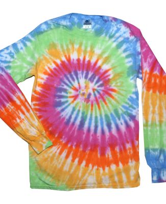 Tie-Dye CD2000Y Youth Long-Sleeve Tee in Eternity